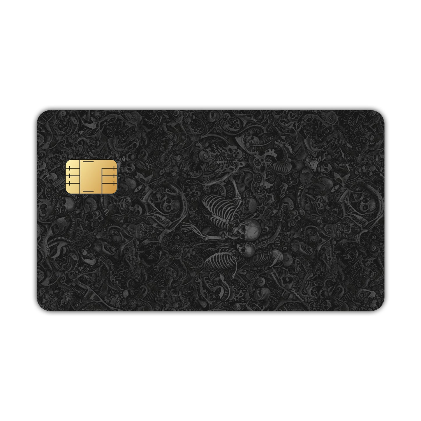 Skull Patterned Card Skin