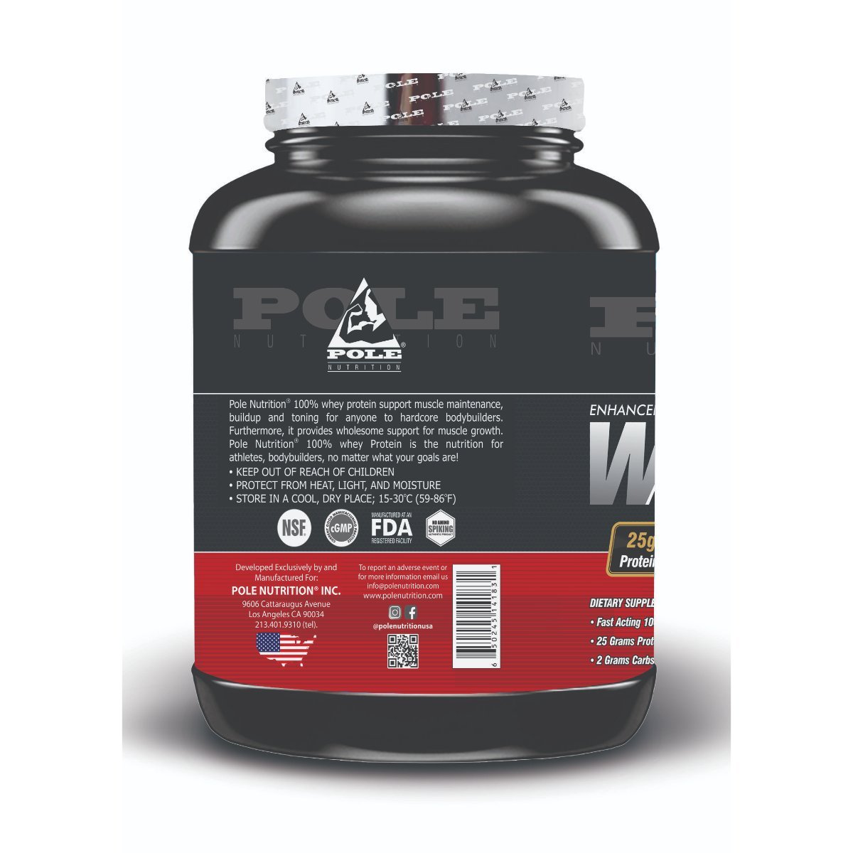 Pole Nutrition 100% Whey Protein