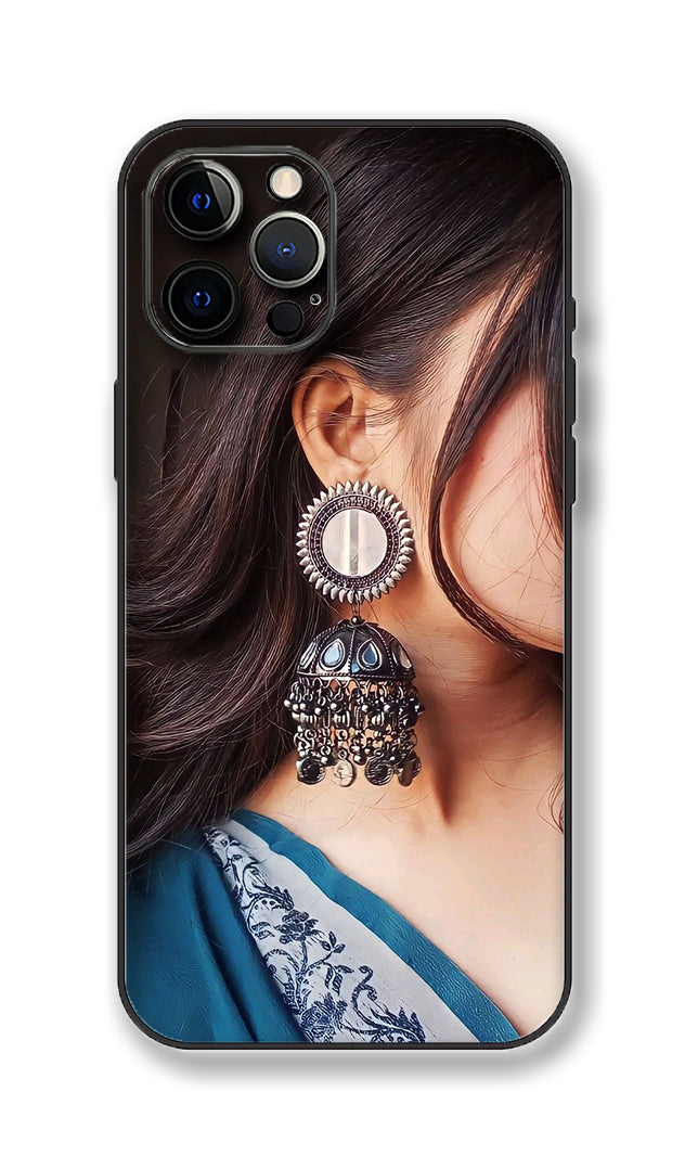 Girl With Earring Vinyl Phone Skin