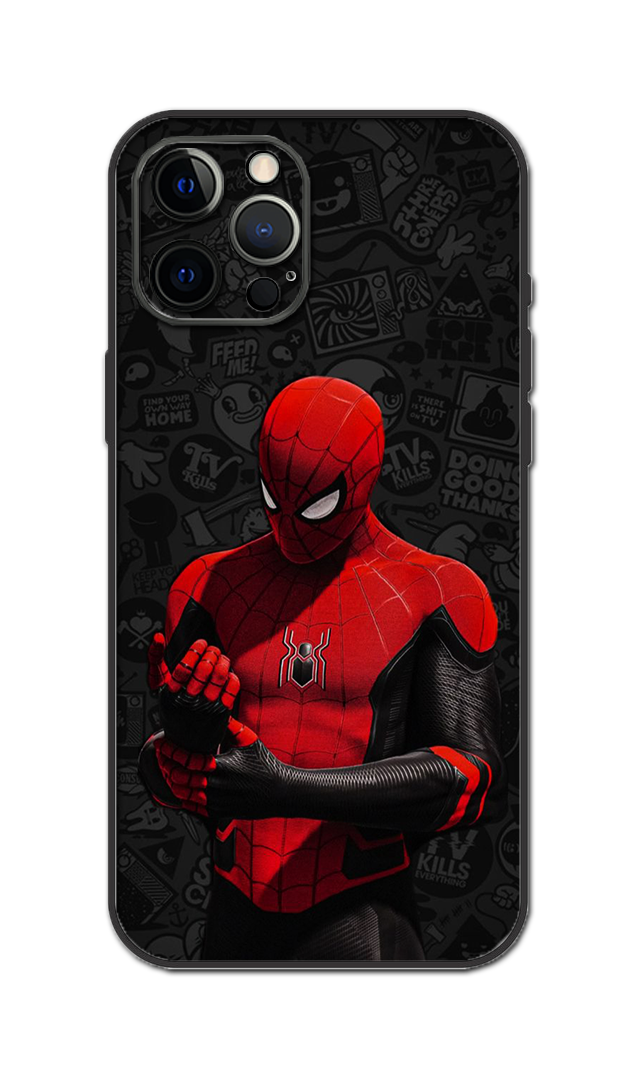 Spiderman Vinyl Phone Skin