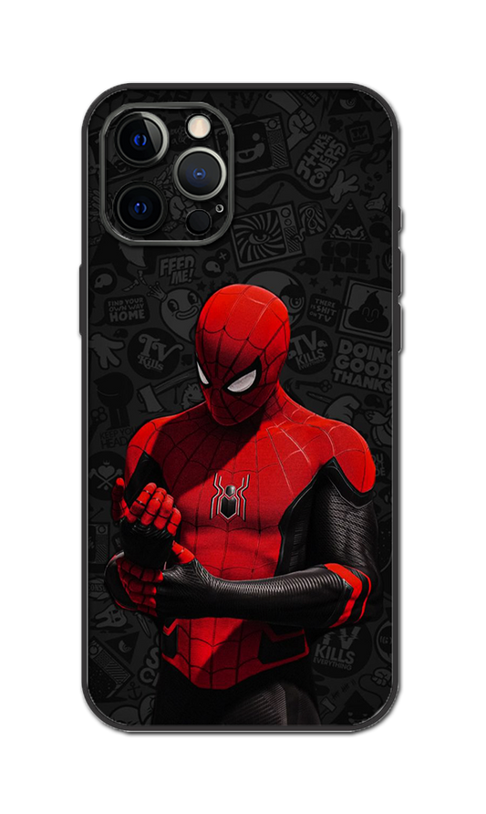 Spiderman Vinyl Phone Skin