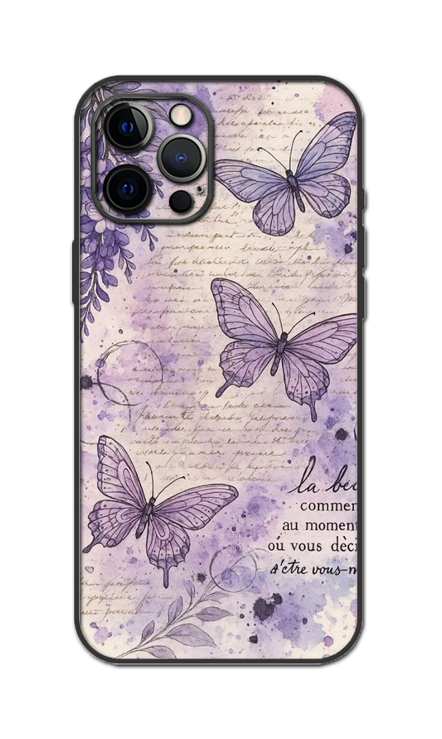 Butterflies Pink High Quality Skin For All Model