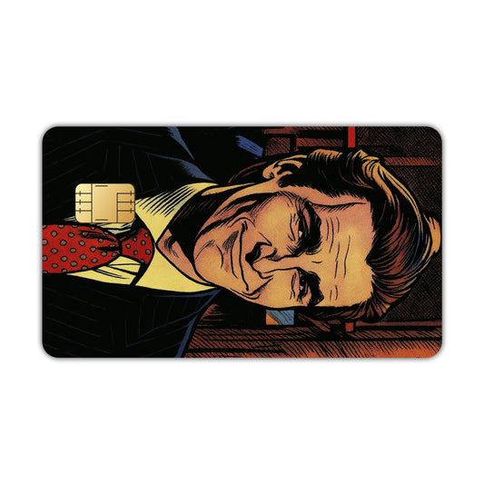 Patrick Bateman from American Psycho Card Skin