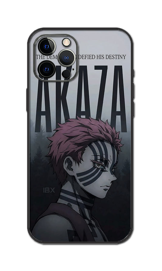 Demon Slayer Akaza Anime High Quality Phone Skin