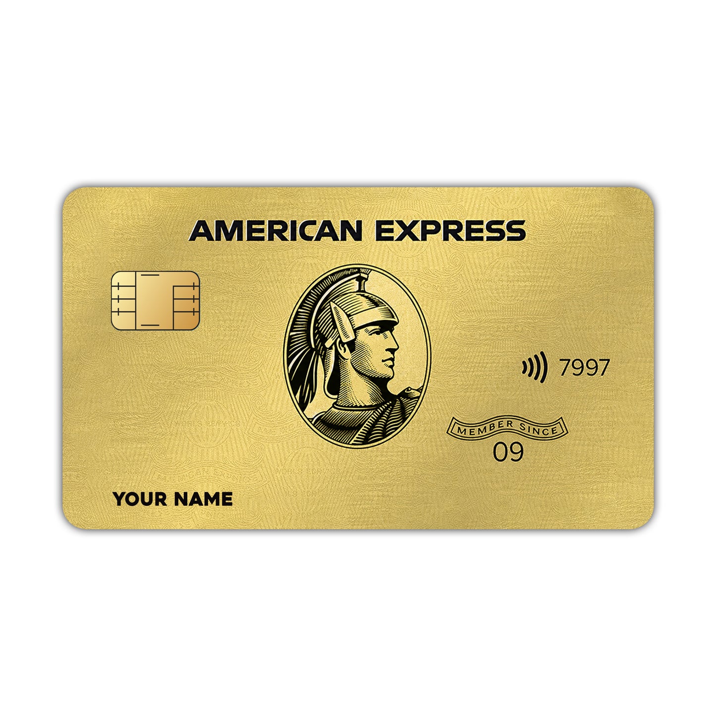 American Express Gold Card Skin