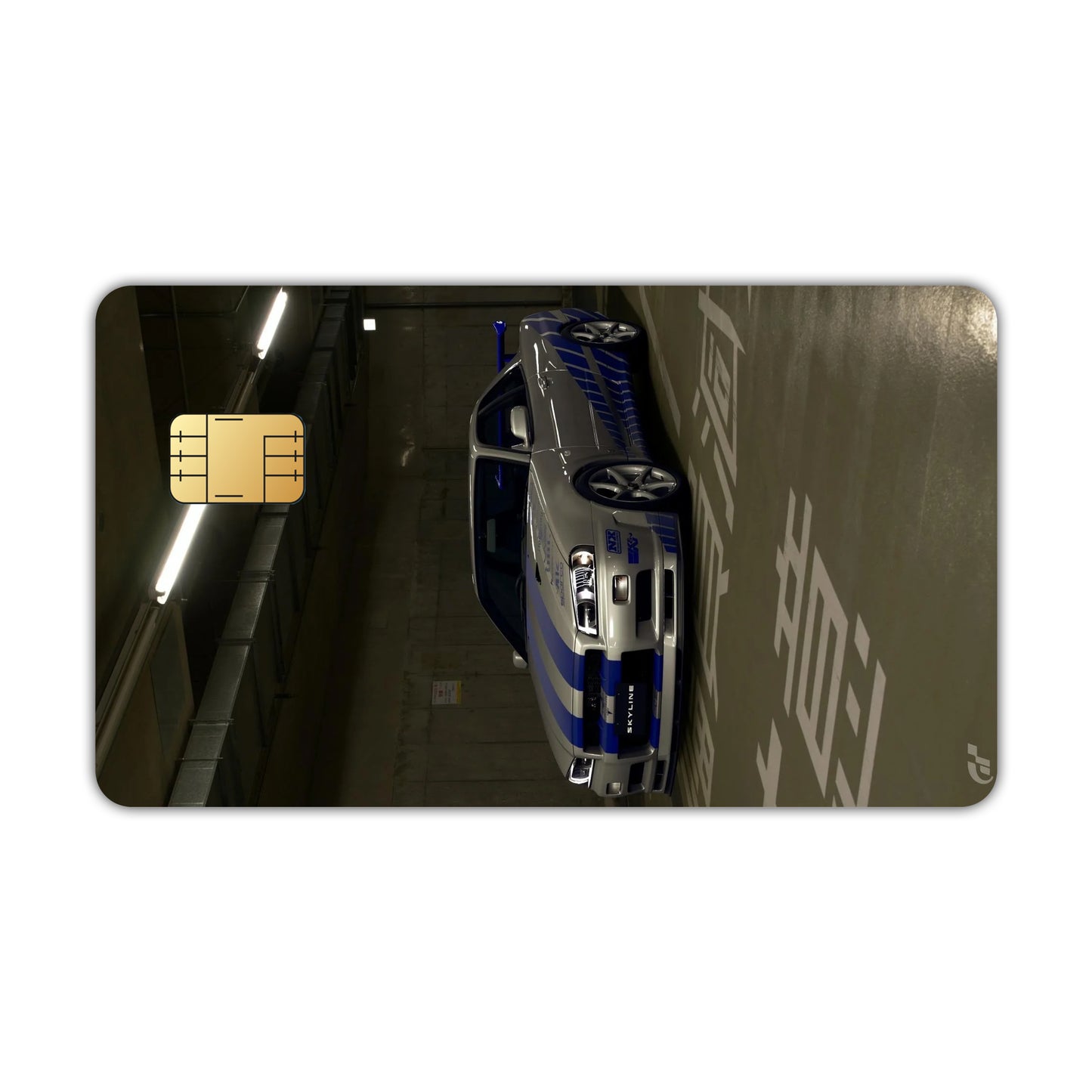 Nissan Skyline GT-R R34 ATM / Metro Card Skin