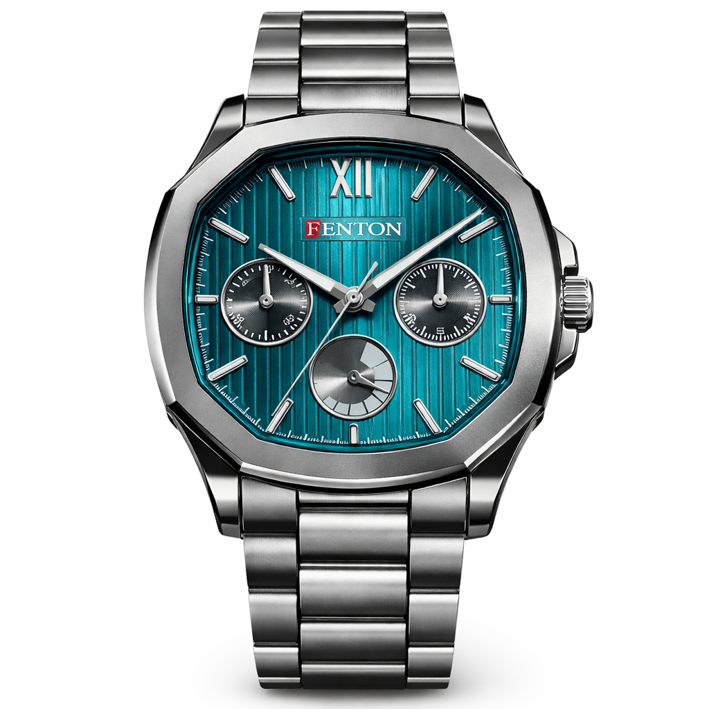 Fenton Steel Chain Analogue Watch