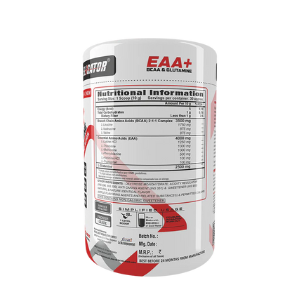 Eligator Eaa Plus Bcaa And Glutamine (30 Servings)