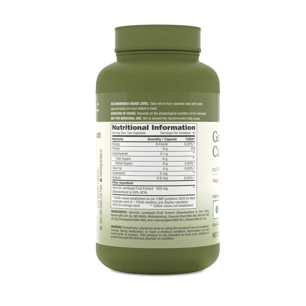 GNC Herbal Plus Garcinia Cambogia