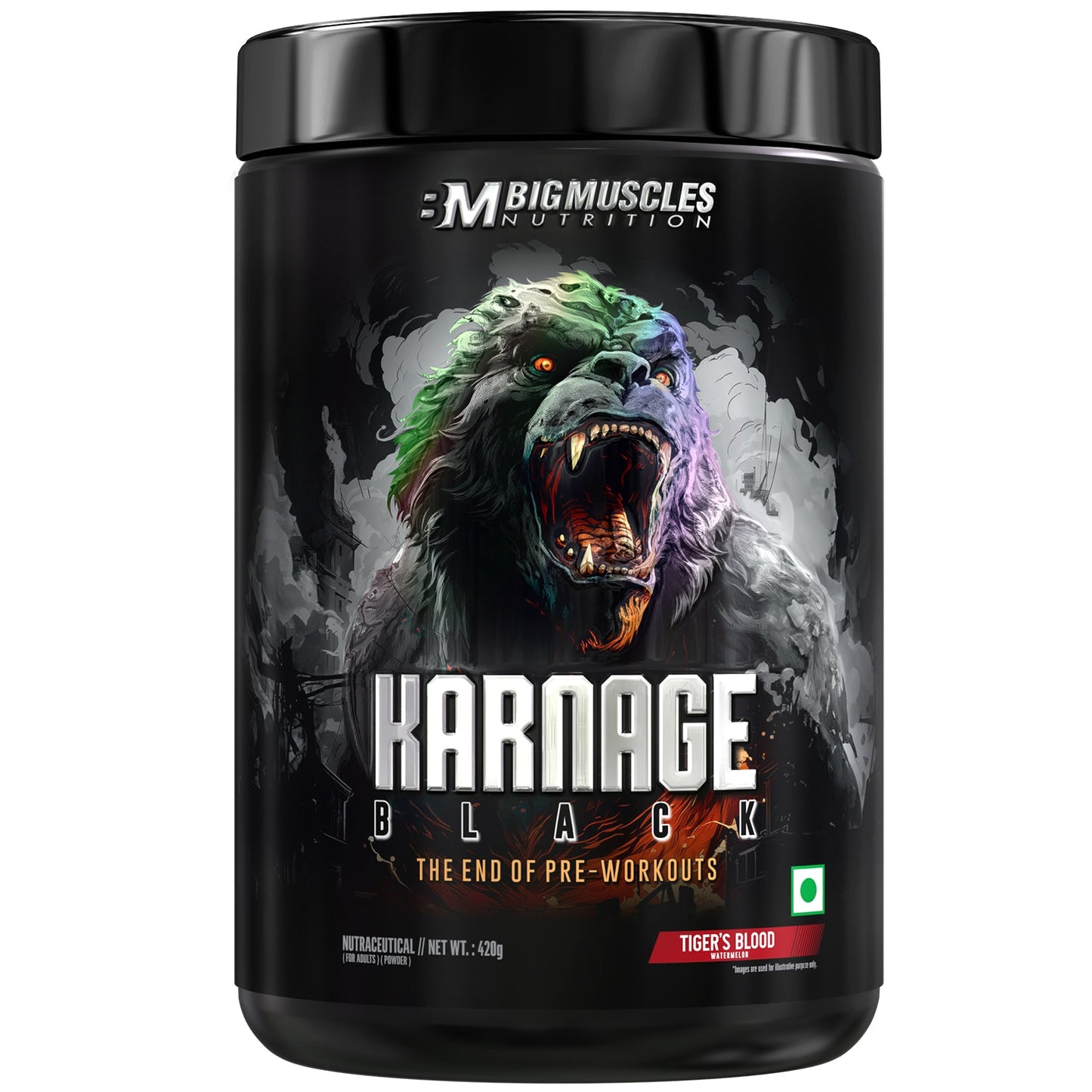 Karnage Black 420gm