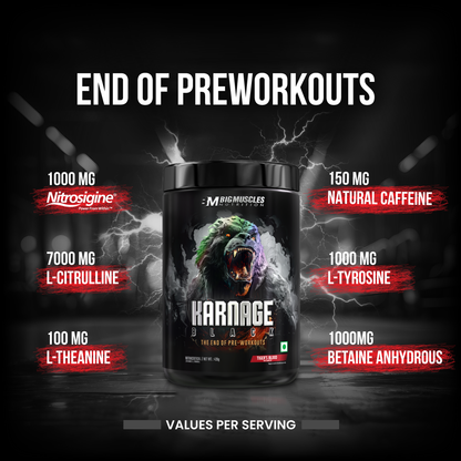 Karnage Black 420gm