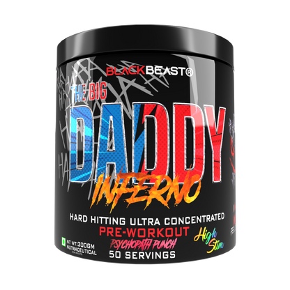 THE BIG DADDY INFERNO PREWORKOUT by BLACK BEAST