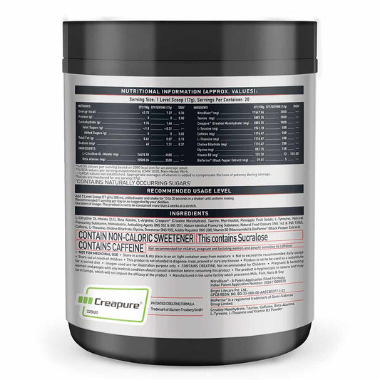 MuscleBlaze Pre Workout WrathX