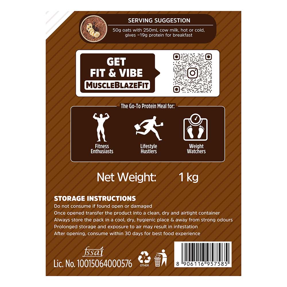 MuscleBlaze High Protein Oats